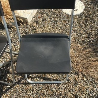 IKEAパイプ椅子
