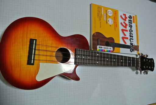 Epiphone(エピフォン) Les Paul Ac/El Ukulele (CS)【 by ギブソン レスポール ウクレレ 】