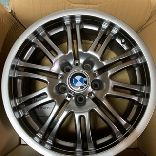 BMW E46 M3 純正ホイール 18インチ 4本 (タイヤ付き) BMW E46M3純正１８インチ入庫しました！ BMW純正ダブルスポーク６７M