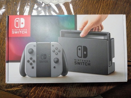 【新品・未使用】 任天堂 スイッチ グレー本体 ・付属品一式