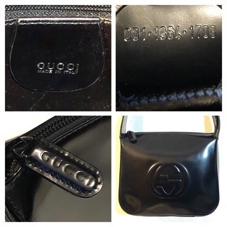 GUCCI GGマーク入り　エナメルショルダー♡