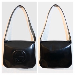 GUCCI GGマーク入り　エナメルショルダー♡