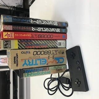 X68000 5インチFD　ソフトと付録付き本