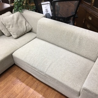 90分の無料軽トラック貸出サービス！カウチソファー ホワイト