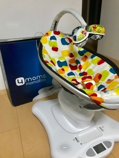 美品 ママルー 電動バウンサー