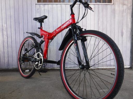 ランボルギーニのマウンテンバイク★ほぼ新品 自転車 215