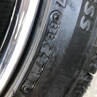 美品 ゴルフR純正 225/40R18 イボ付き2017年ブリザックVRX★ - 車のパーツ