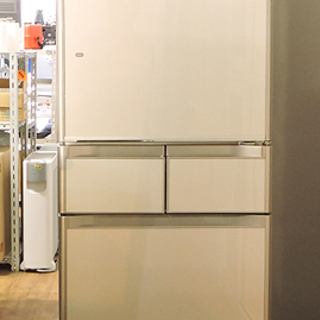 日立 冷蔵庫 R-S4200EL(XN) 415L 大型 2015年製 Y)北大前! 札幌 引取 日立