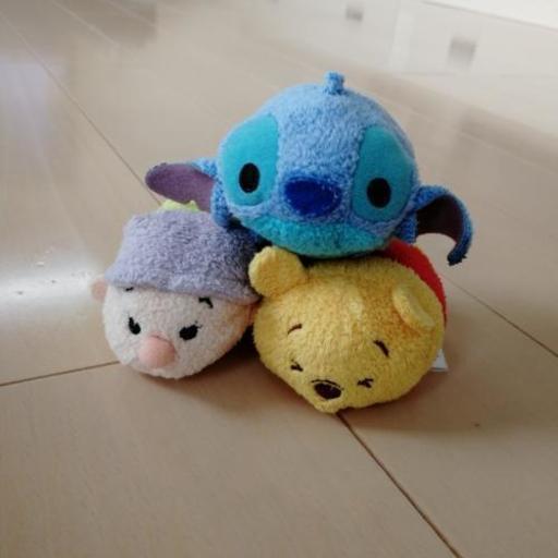 ディズニーツムツム３体 Anny 袖ケ浦のおもちゃ ぬいぐるみ の中古あげます 譲ります ジモティーで不用品の処分