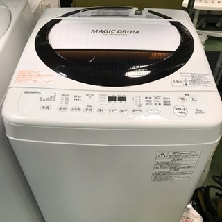 TOSHIBA/東芝 全自動洗濯機 6kg 2015年製