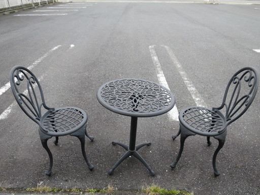 ｇ－ｓｔｙｌｅ　 ガーデンテーブル　テーブル＆椅子セット　中古品　引き取り限定