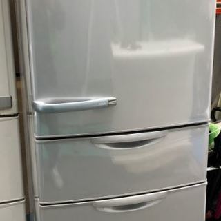 中古）4ドア冷蔵庫 ハイアール AQR-36D2（S)形 355L 2015年製 大阪