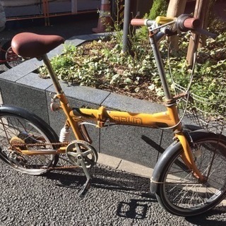 ミニベロ  折りたたみ自転車ARUN 変速機付き