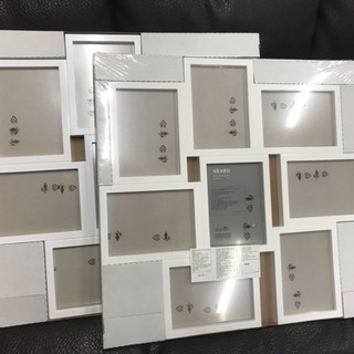 IKEA フォトフレーム × 2個 ホワイト 写真 インテリア