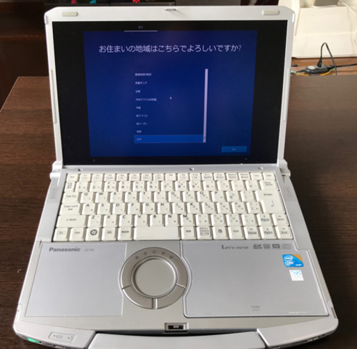 レッツノート CF-F9　Core i5/4GB/500GB/Windows10