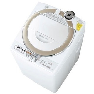 洗濯機 0円 無料 シャープ ES-TG830 8kg