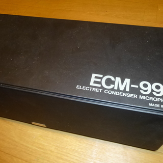 SONY エレクトレット コンデンサー マイクロホン ECM-999 廃盤品