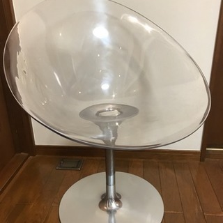 Kartell エロエス 青と透明2脚セット
