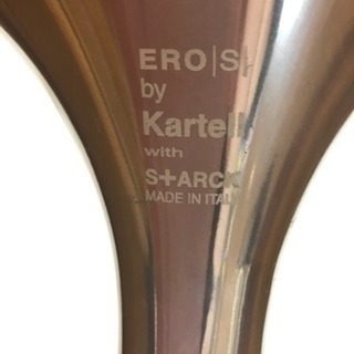 Kartell エロエス 青と透明2脚セット