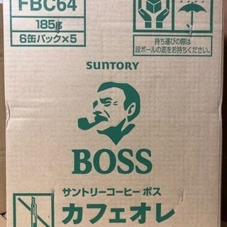 サントリー BOSS ボス カフェオレ 30缶