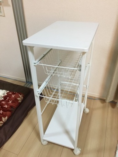 交渉中ラック白 引き出し収納カゴ付き カインズホーム 柿本 大和の収納家具 棚 シェルフ の中古あげます 譲ります ジモティーで不用品の処分 交渉中ラック白 引き出し収納カゴ付き カインズホーム 柿本 大和の収納家具 棚 シェルフ の中古あげます 譲ります ジモティーで不用品の処分