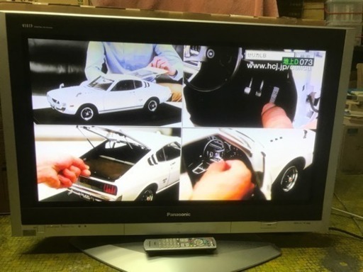 動作品 Panasonic ビエラ プラズマテレビ TH-37PX600 37型 37インチ 2006年 リモコン付き TV 川崎区 KK