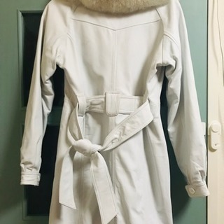 ダニエルクレミュ ロングコート フォックス ファー