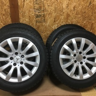 美品ベンツスタッドレスタイヤホイールセット