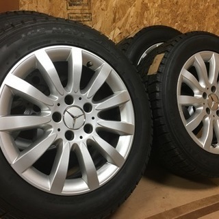 美品ベンツスタッドレスタイヤホイールセット