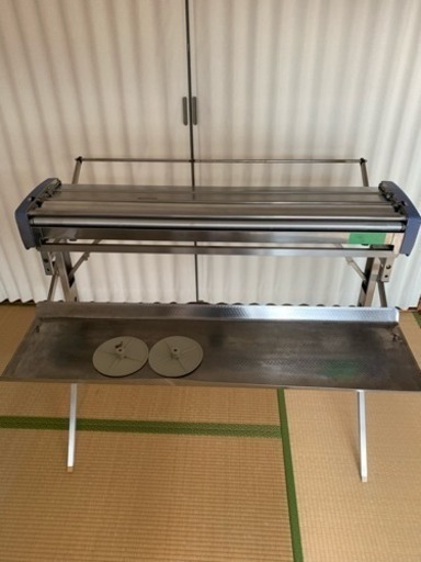 クロス糊付け機 手動