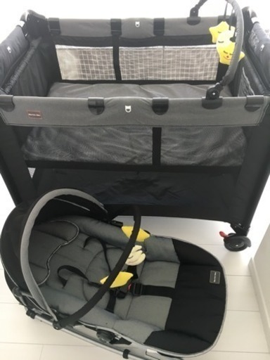 カトージ プレイヤード newyorkbaby バウンサーセット