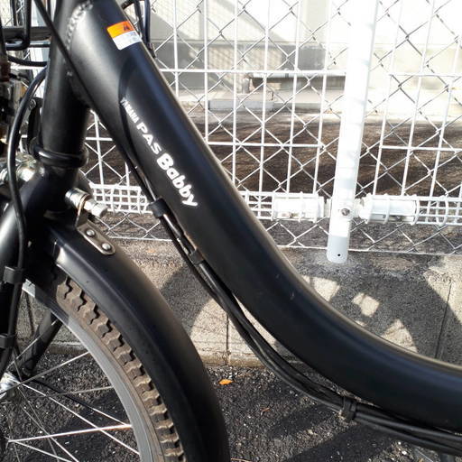 YAMAHA ヤマハ PAS Babby パスバビー PM20B 20インチ ブラック リアチャイルドシート付き 電動アシスト自転車 品 3