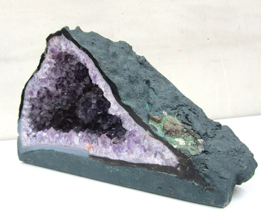 アメジストドーム 愛の守護石 紫水晶 原石 幅26cm×奥行12cm×高さ15cm