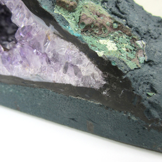 アメジストドーム 愛の守護石 紫水晶 原石 幅26cm×奥行12cm×高さ15cm