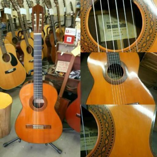 ジャパンオールドShinanoGuitar No.63クラシックギター\r