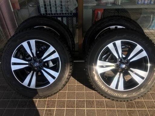 225 60r17 99q スバルフォレスター純正アルミスタッドレス極上 Yu Ichi 羽犬塚のタイヤ ホイール の中古あげます 譲ります ジモティーで不用品の処分