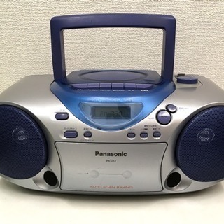 Panasonic CDラジカセ RX-D12 稼働品 2002...