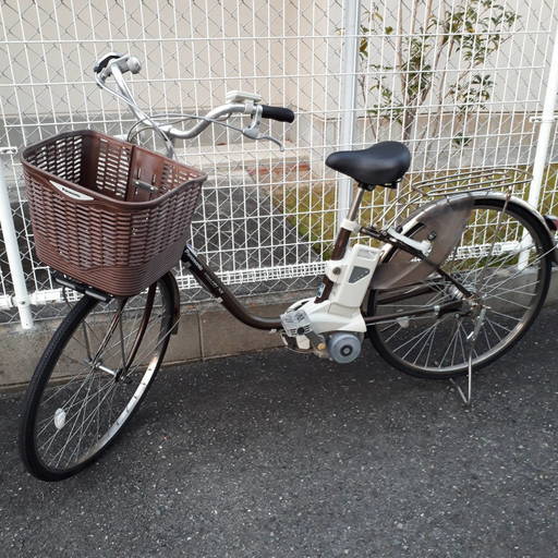 Panasonic パナソニック リチウムViViNX 26インチ　ブラウン　BE-ENNX632AT　電動アシスト自転車　中古品