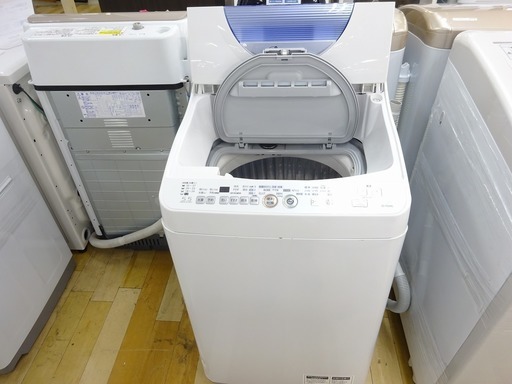 安心の6ヶ月保証付！2016年製SHARPの5.5kg縦型洗濯乾燥機です！【トレファク岸和田店】