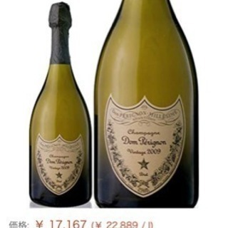 ドンペリニョン白　2009年　年末最終値引き ドンペリニョン白 2009年 年末最終値引き