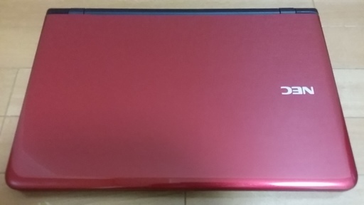 人気のレッド Windows10ブルートゥース搭載 NEC薄型ノートパソコン USBマウスプレゼント中 (15.6型 第四世代 Dual-Core Office2016)