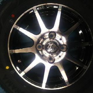 145/80R13 新品冬タイヤ、アルミホイールセット