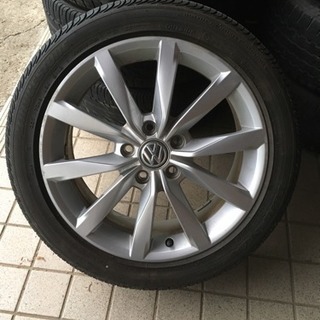 VW ゴルフ7 GTI 純正 17インチホイール フォルクスワーゲン ゴルフGTI 純正17インチ スタッドレスタイヤ