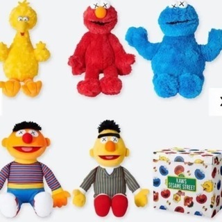 【定価以下！】UNIQLO カウズ セサミストリート トイコンプリート BOX