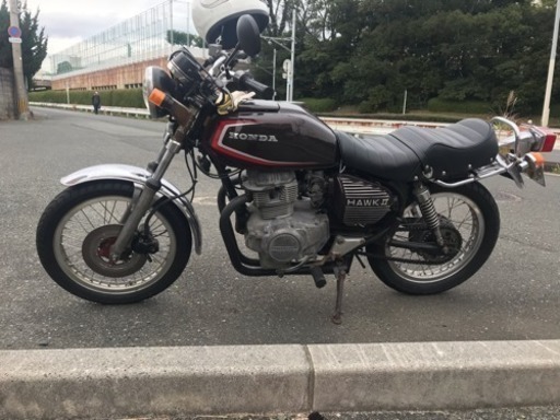 cm250  ホーク バブ 実動