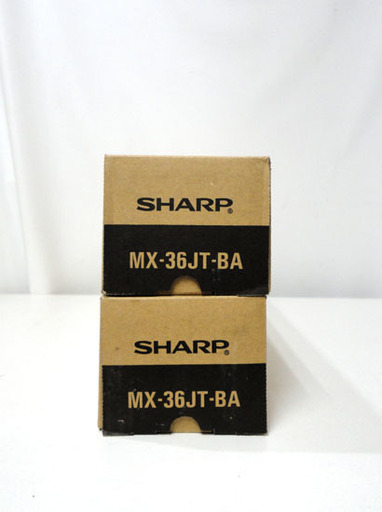 未使用 シャープ 純正トナーカートリッジ MX-36JT 1色2本 札幌市 白石区 東札幌