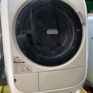 （中古）ドラム式洗濯機　9/6k 日立　BD-V3600L形　大...