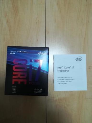 PCパーツ CPU i7 8700K