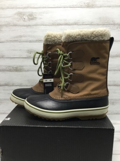 SORELスノーブーツ ウィンターカーニバルグレー 24センチ SOREL スノー