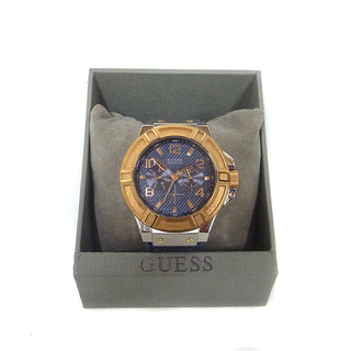 GUESS/ゲス リガー メンズ腕時計 クォーツ W0040G6...